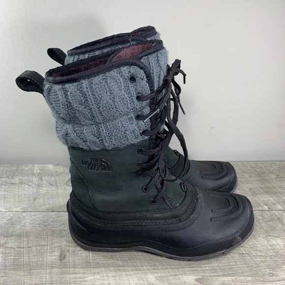 North Face Shellista II 200 Gram Waterproof Women’s Winter Snow Boots Size 7 - Picture 2 of 3